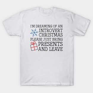 Introvert Christmas T-Shirt